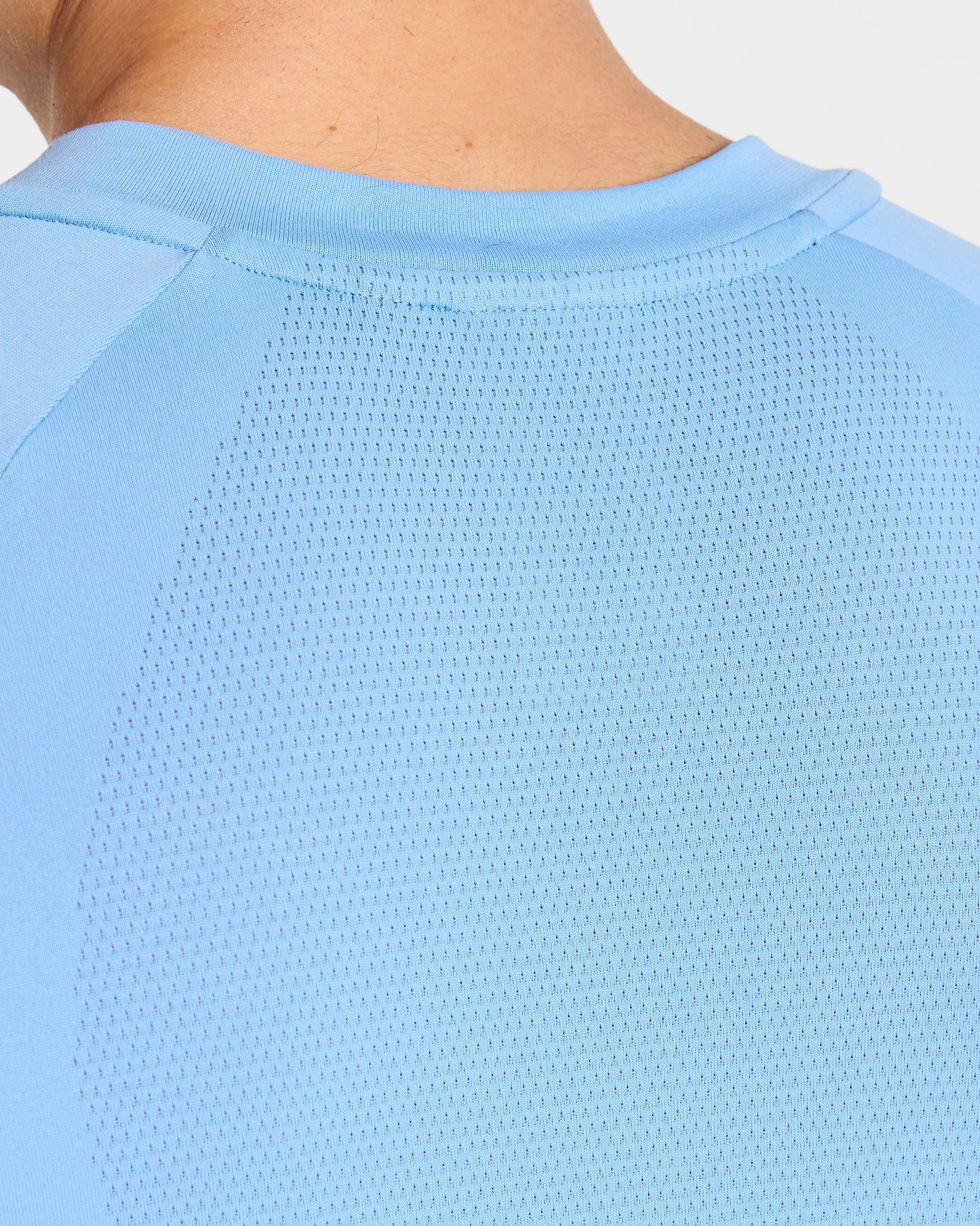 Attain Seamless Long Sleeve T Shirt - Sports Blue