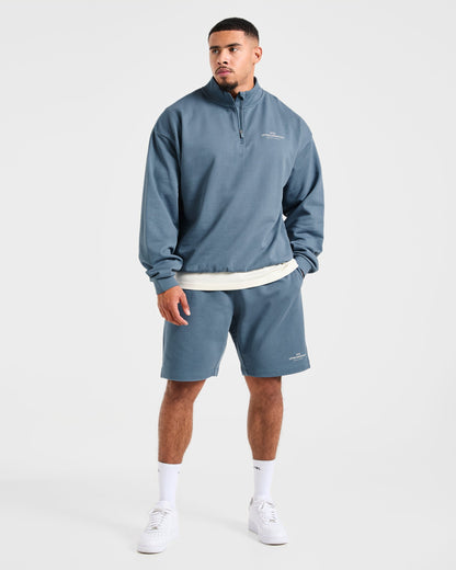 Apex Lifting Essentials Shorts - Titanium Blue