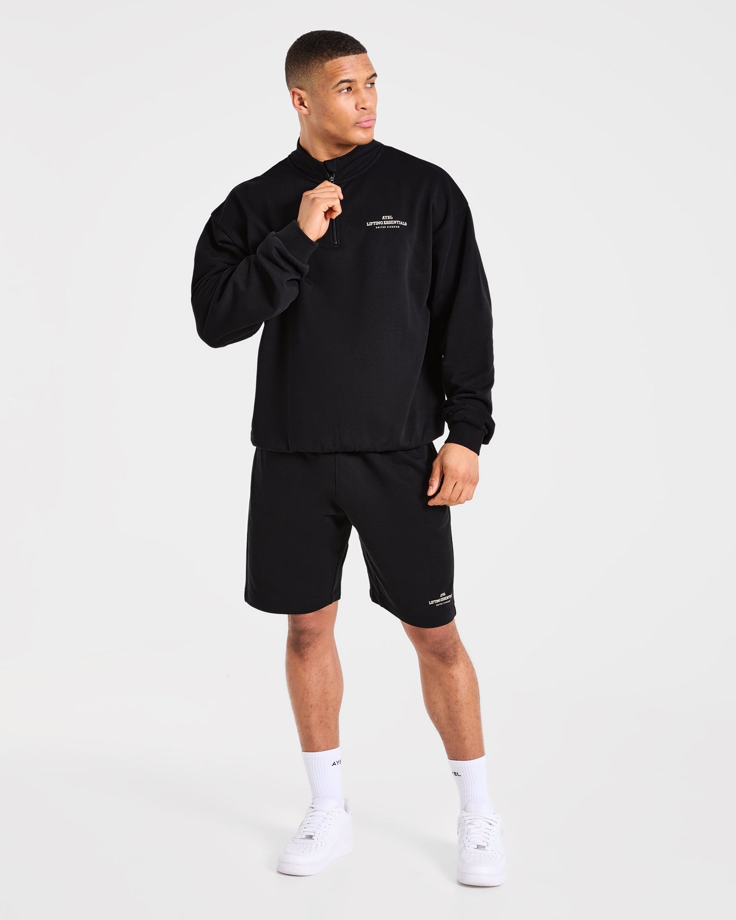 Apex Lifting Essentials Shorts - Black/Cream